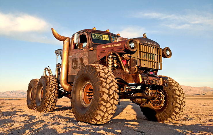 Pure Badassery The Hauk Design Wrecker, a Six Wheel, Twin Turbo Dodge Power Wagon - Breaking International