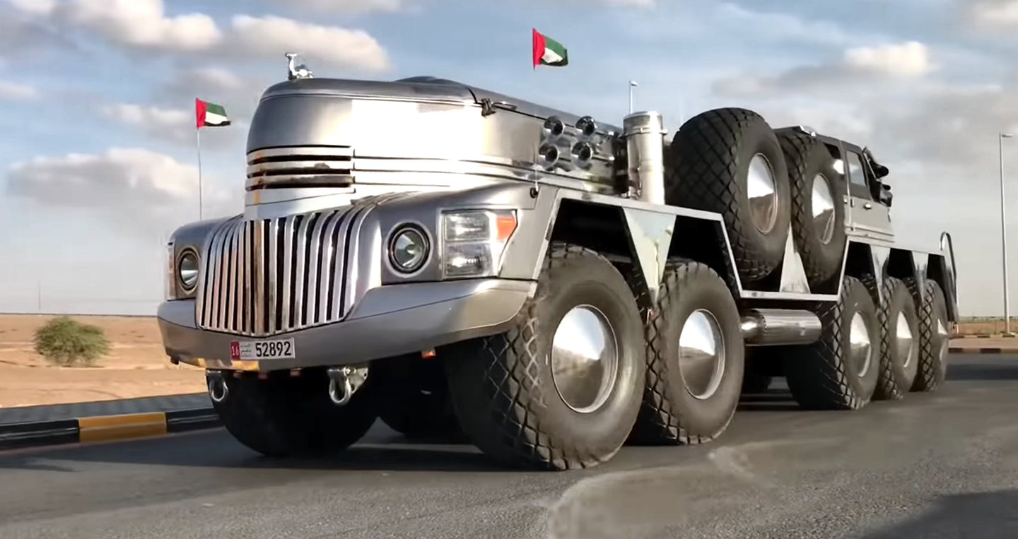 Ten-Wheeled Dhabiyan Is The World's Largest SUV - Breaking International