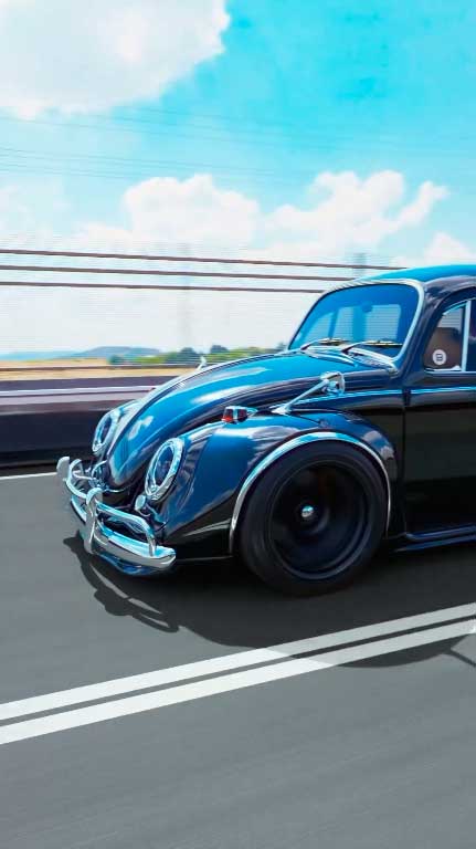 Incredible transformation: VW Beetle Black becomes a unique pickup! - Breaking International