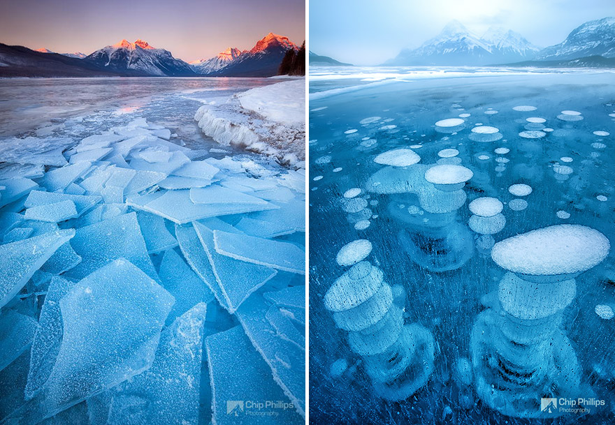 "Mesmerizing Frozen Waterbodies: Ten Stunning Lakes, Oceans, and Ponds That Will Take Your Breath Away" - Bumkeo