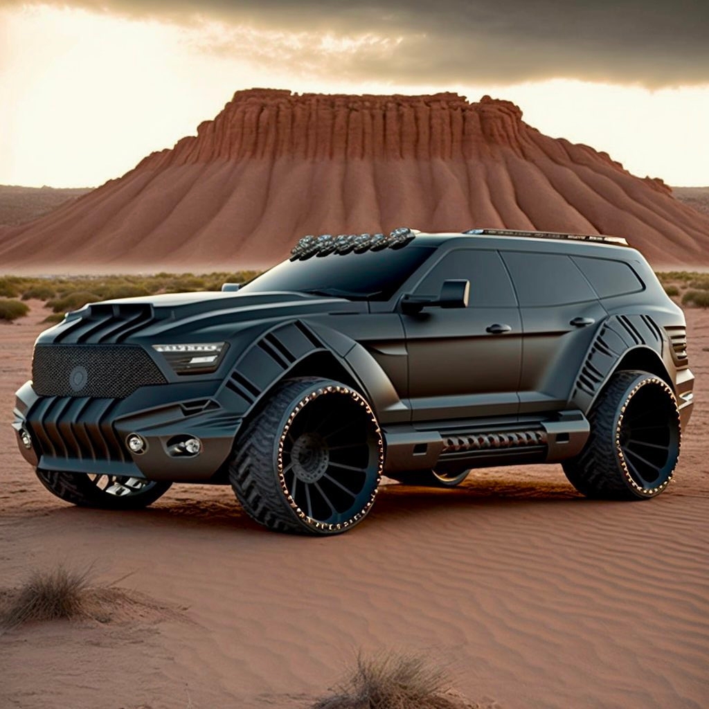 Retro-Futuristic ShelƄy Cobra SUVs Make Us Feel Like AI Has Taken Oʋer Car Design - DX