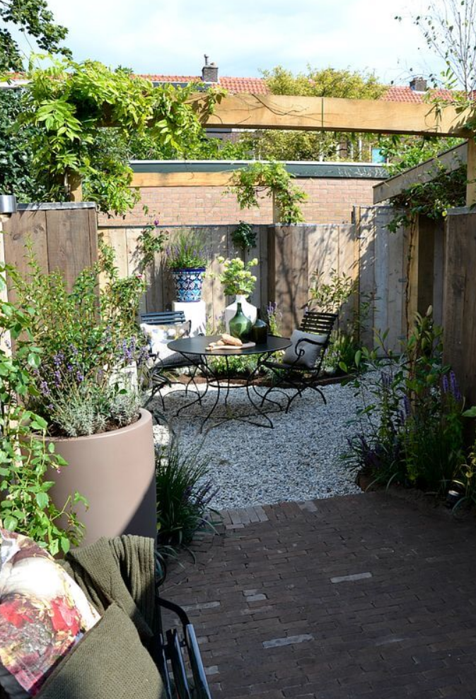 20 ideas for green spaces for small patios