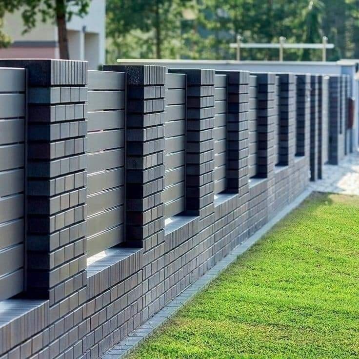 40 Ideas to Inspire Your New Boundary Wall