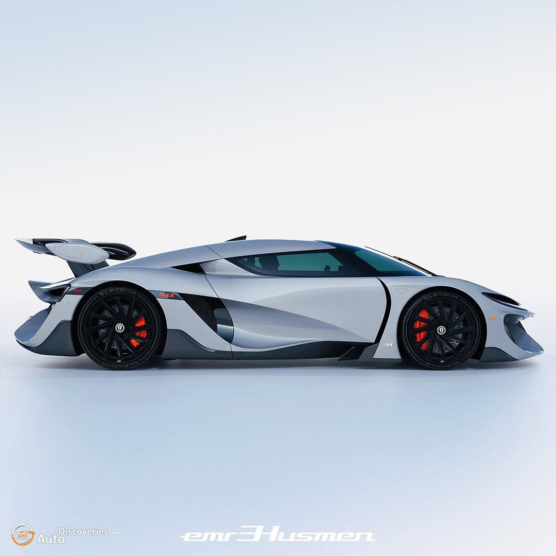 EmrEHusmen’s KXX Concept: A Futuristic Koenigsegg Hypercar.