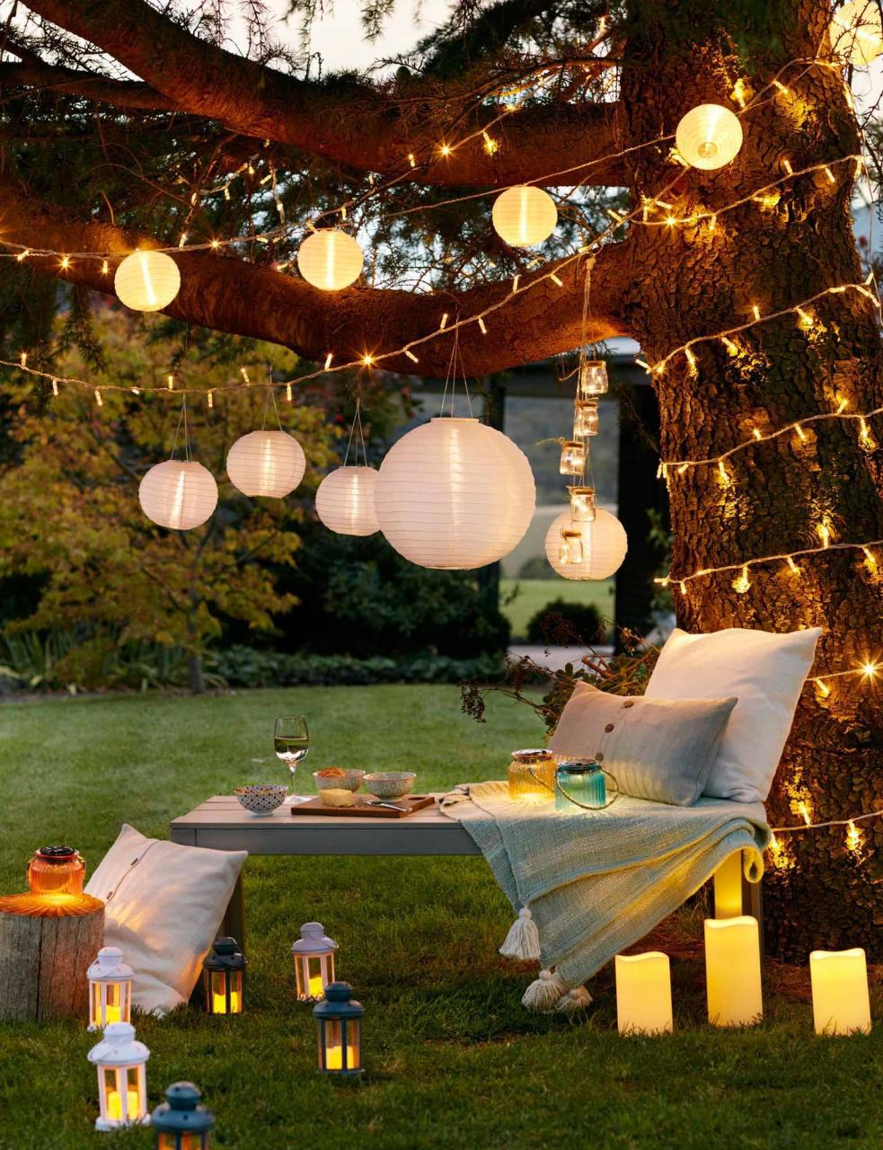 32 Garden Lighting Ideas to Illuminate Your Outdoor Space - Trending