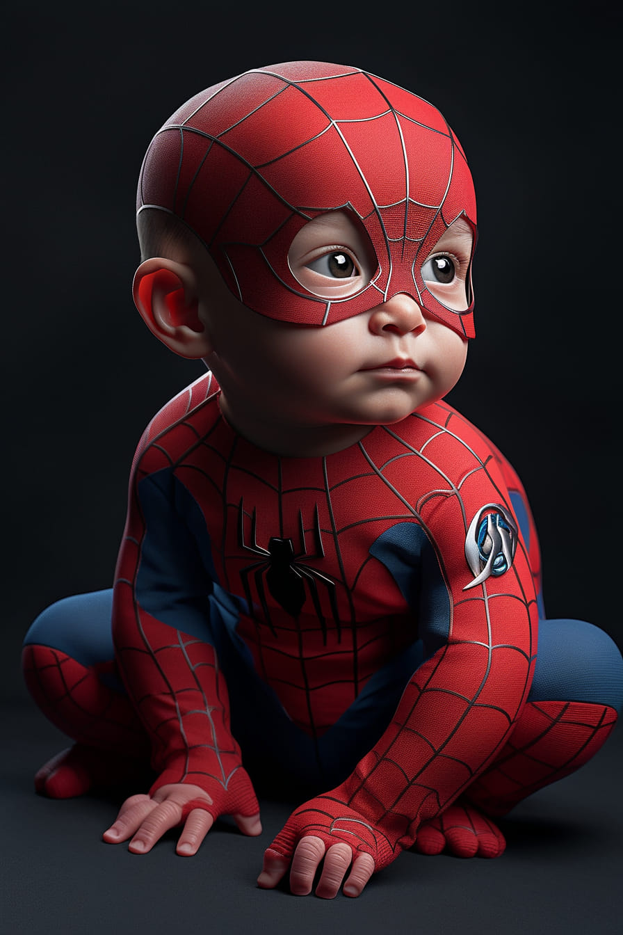 Baby Avengers! 3D realistic render,... - movingworl.com