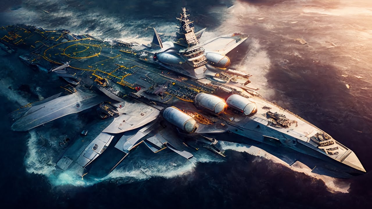 Surrounded Ƅy Water: The State-of-the-Art Aмerican Aircraft Carrier Takes Center Stage, AƄout 8 Trillion Dollars - Media News 48