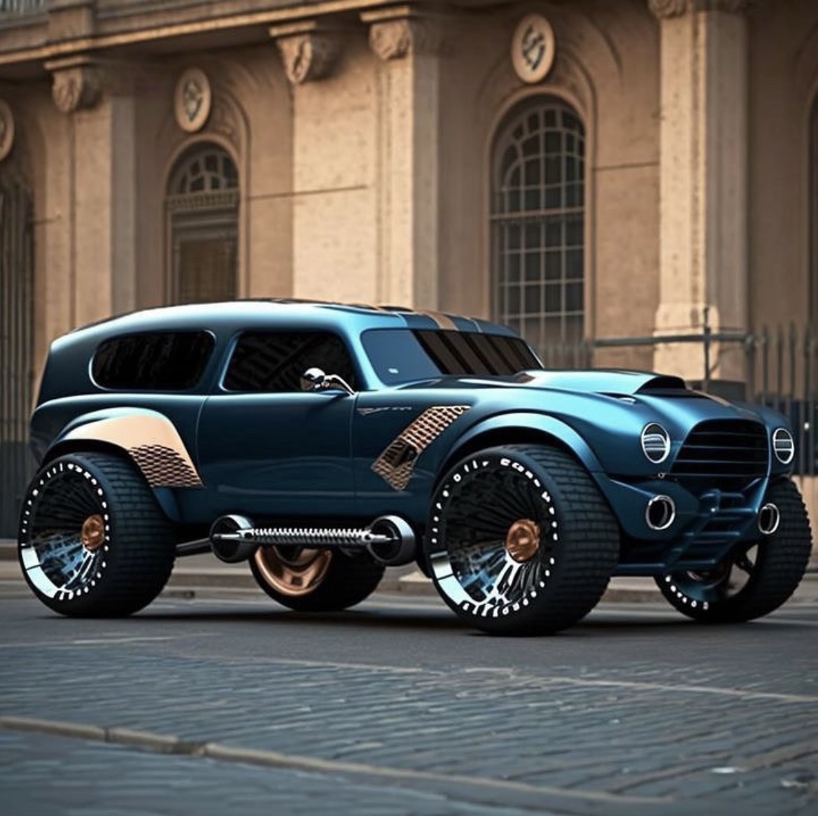 Retro-Futuristic ShelƄy Cobra SUVs Make Us Feel Like AI Has Taken Oʋer Car Design - DX