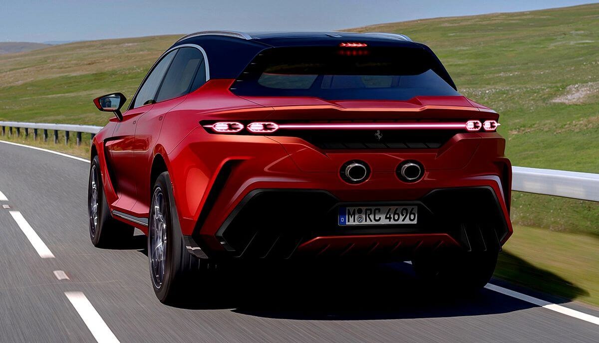 2023 Ferrari Purosangue, The Best Looking SUV Revealed ! fb - DX