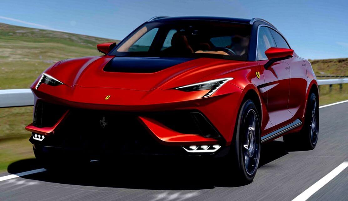 2023 Ferrari Purosangue, The Best Looking SUV Revealed ! fb - DX