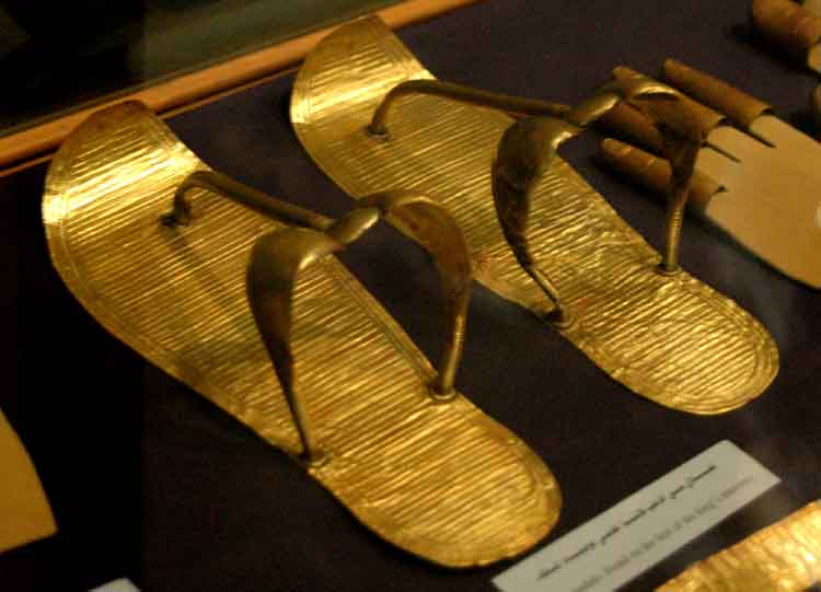 Unlocking the Enigma: Ancient Egyptians' Golden Sandals Revealed as a Priceless Treasure!