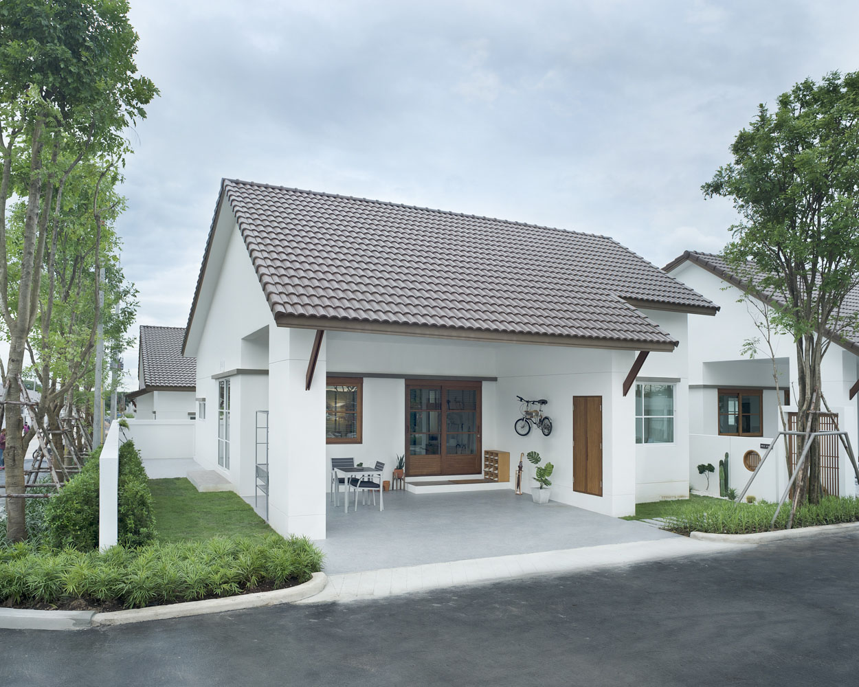 Modern Minimalist One-storey House, Simplicity in Lovely Size - GA