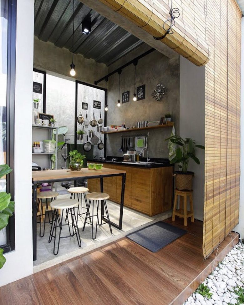 30 Ideas for Extending Kitchen Outside the House -