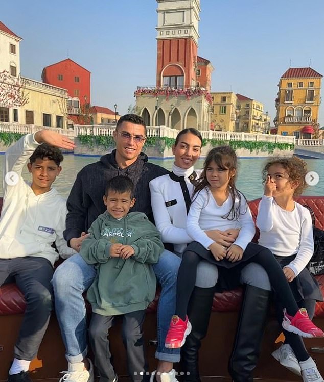 Cristiano Ronaldo's Enchanting Saudi Adventure: The Unseen Side of His Journey with Girlfriend and Children - Welcome