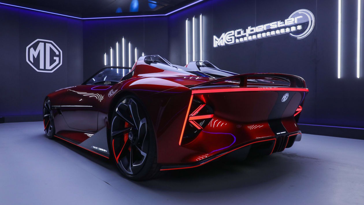New 2024 MG Cyberster: performance, design and interior