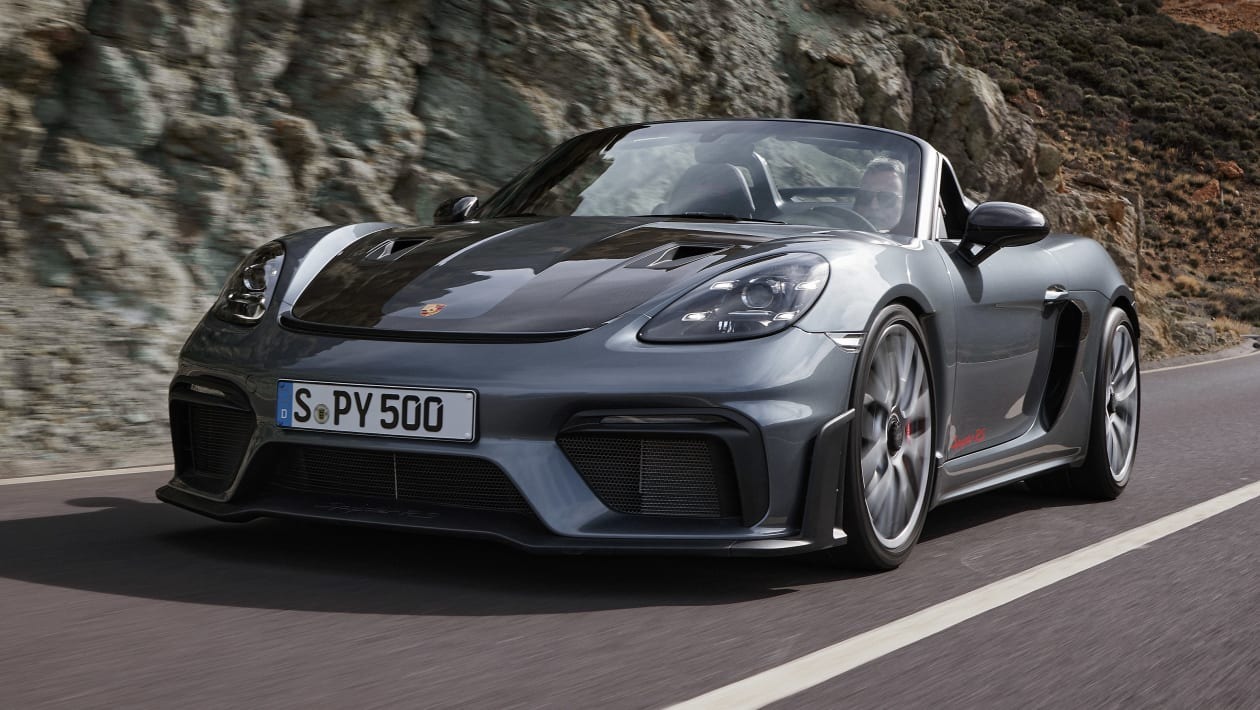 New 2023 Porsche 718 Spyder RS revealed as 493bhp roadster fb - DX