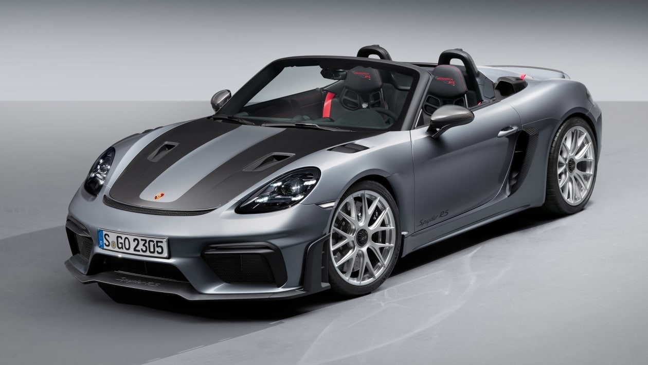 New 2023 Porsche 718 Spyder RS revealed as 493bhp roadster fb - DX