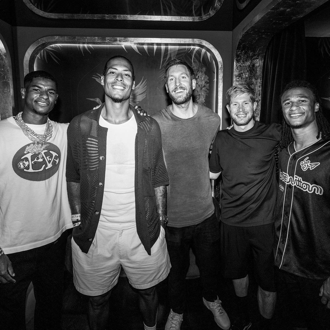 Teo Virgil Van Dijk celebrates his birthday alongside the company of Marcus Rashford, Calvin Harris, Kevin De Bruyne, and Nathan Ake, creating an unforgettable gathering of talent and friendship. !g - LifeAnimal
