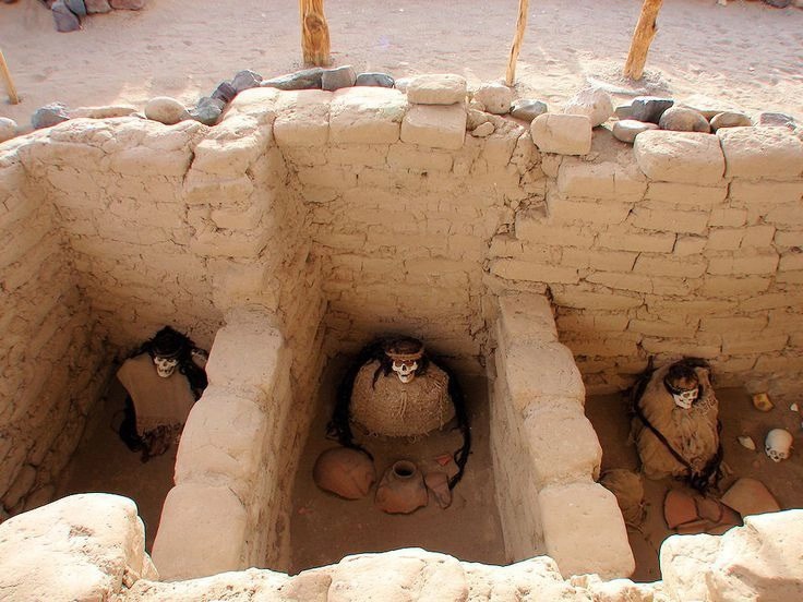 A Nazca Skull: The Mummified Shamans Sporting Long Dreaded Manes Of Hair