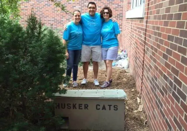 A college campus's decision to welcome and care for feral cats leads to an inspiring outcome