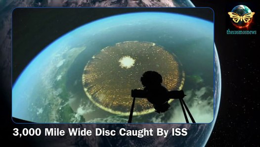 Astonishing Video Captured from ISS Reveals Massive 3000-Mile-Wide UFO Surprising Space Station - srody.com