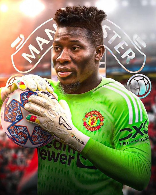 Onana officially arrived at Man Utd, reunited with coach Erik Ten Hag for a fee of $52,5m euros - Making Onana the fourth most expensive goalkeeper in football history