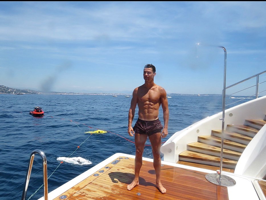 Inside Cristiano Ronaldo’s amazing 15m holiday yacht with jacuzzi and jet skis which you can rent for 180,000 a week