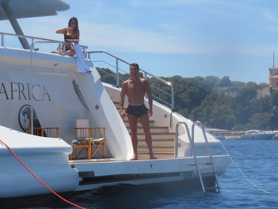 Inside Cristiano Ronaldo’s amazing 15m holiday yacht with jacuzzi and jet skis which you can rent for 180,000 a week