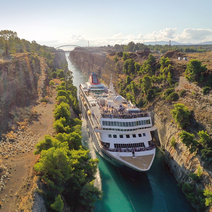 Experience the Wonder of Greece's 'Super Narrow' Canal: A Sight to Behold - Special 68