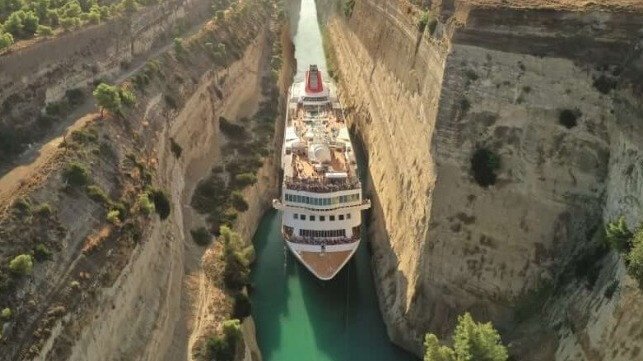 Experience the Wonder of Greece's 'Super Narrow' Canal: A Sight to Behold - Special 68