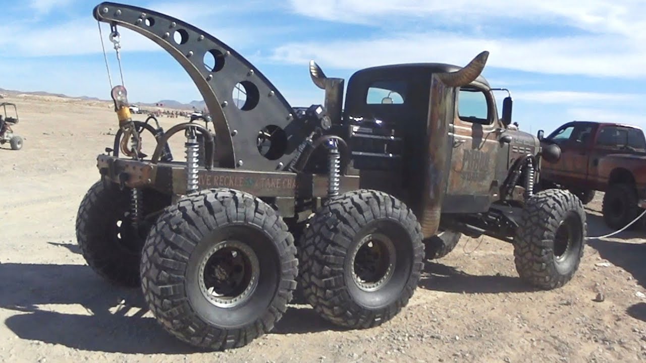 Pure Badassery The Hauk Design Wrecker, a Six Wheel, Twin Turbo Dodge Power Wagon - Breaking International