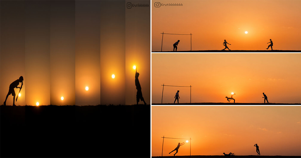 Images Of People’s Silhouettes Captured During Sunset – Breaking International