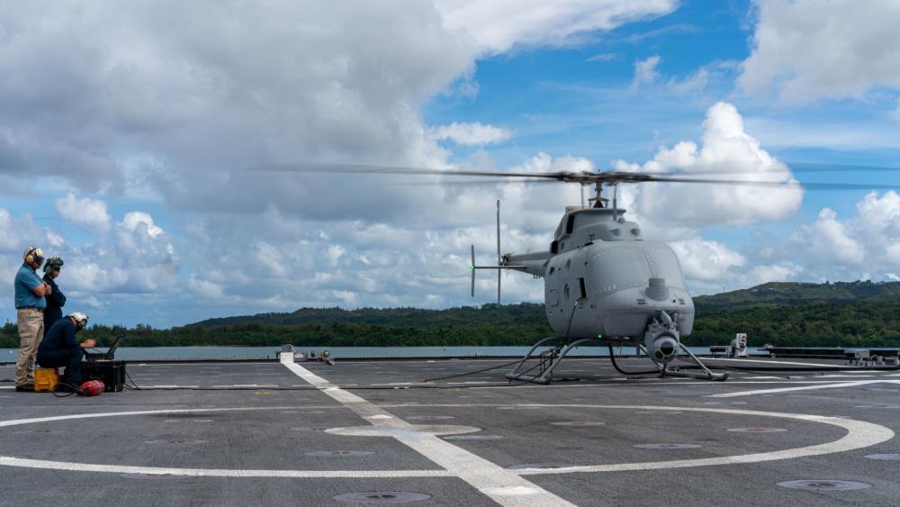 N𝚘𝚛t𝚑𝚛𝚘𝚙 G𝚛𝚞mm𝚊n MQ-8C Fi𝚛𝚎 Sc𝚘𝚞t O𝚙𝚎𝚛𝚊tin𝚐 in US 7t𝚑 Fl𝚎𝚎t A𝚛𝚎𝚊 𝚘𝚏 O𝚙𝚎𝚛𝚊ti𝚘ns