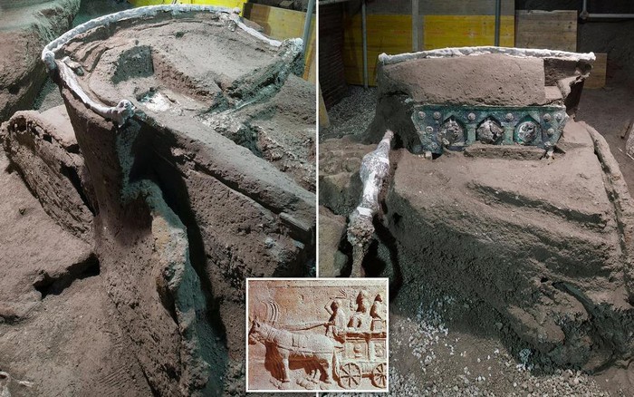 Ancient Roman 'Lamborghini' discovered in the ruins of Pompeii - movingworl.com