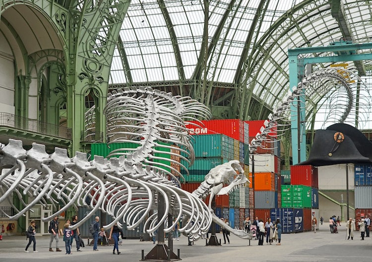 A Giant Twisting Serpent Skeleton Emerges from the Loire River in France