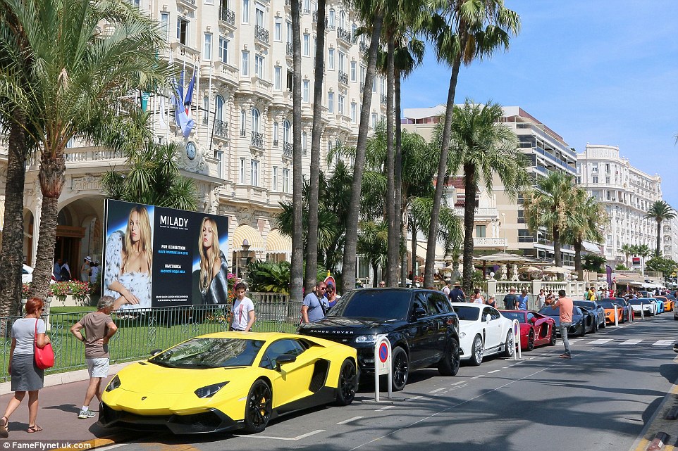 The Arab supercar tour continues to Cannes: Days after the streets of Knightsbridge are jammed with flashy vehicles, Middle Eastern playboys take their expensive toys to the French Riviera - Latest News