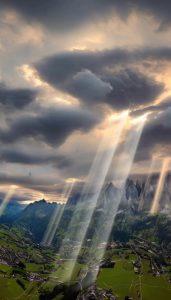 Dazzling Rays: Reveling in the Majestic Skies After the Storm