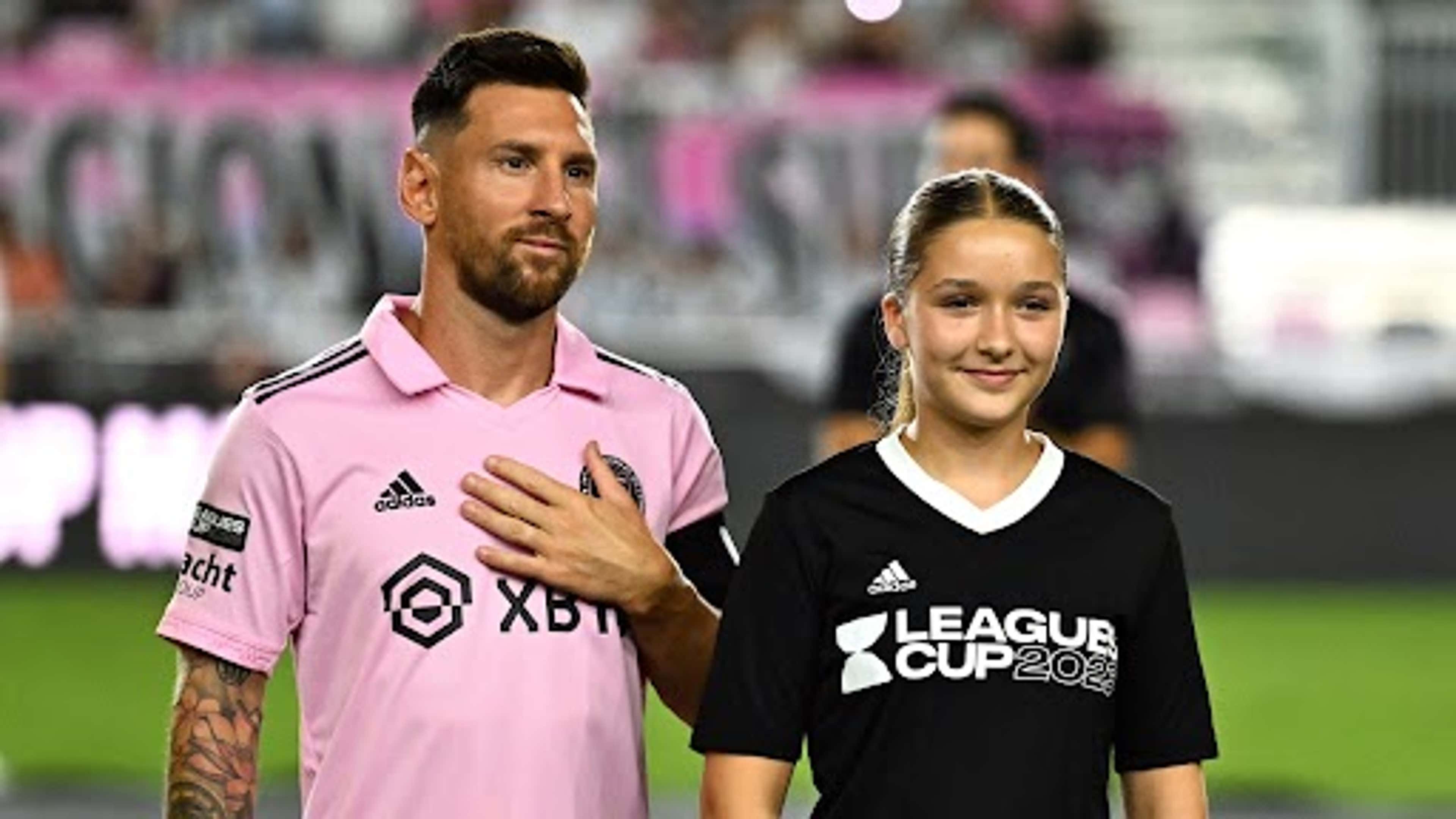 rr Inter Miami triumphs over Charlotte, securing a spot in the League Cup semifinals; Messi exits the match accompanied by Beckham's daughter. - LifeAnimal
