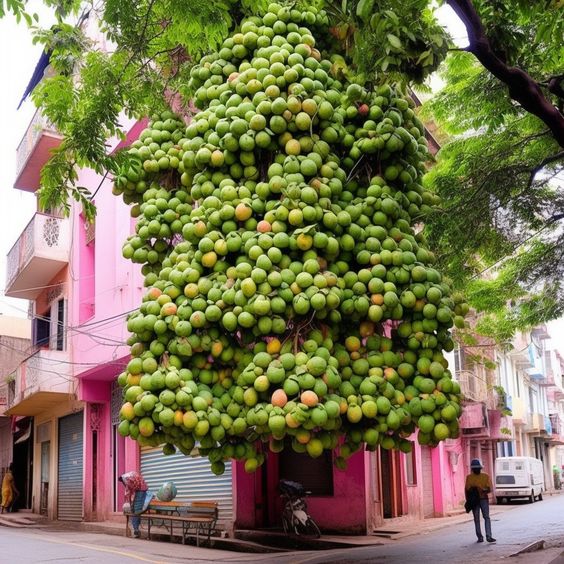 An Abundance Of Fruıt-laden Trees Never Faıls To Amaze And Captıvate Onlookers -