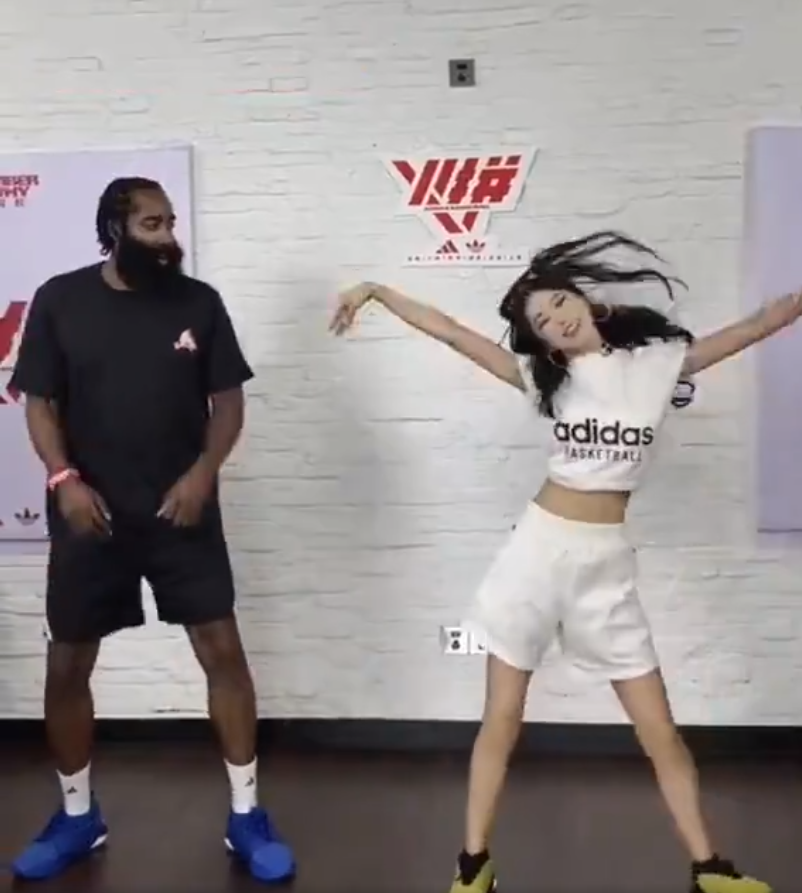 James Harden unleashes his 'SEE Tinh' dance of Viet Nam moves during China visit