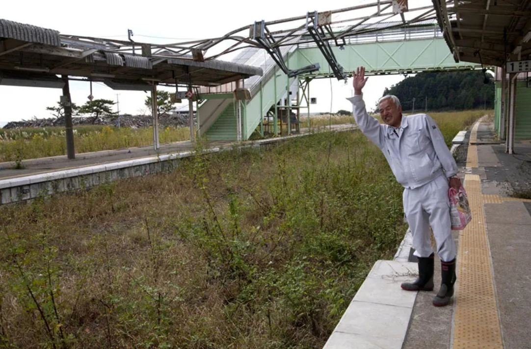 A man is caring for animals that were left behind at Fukushima over a decade ago