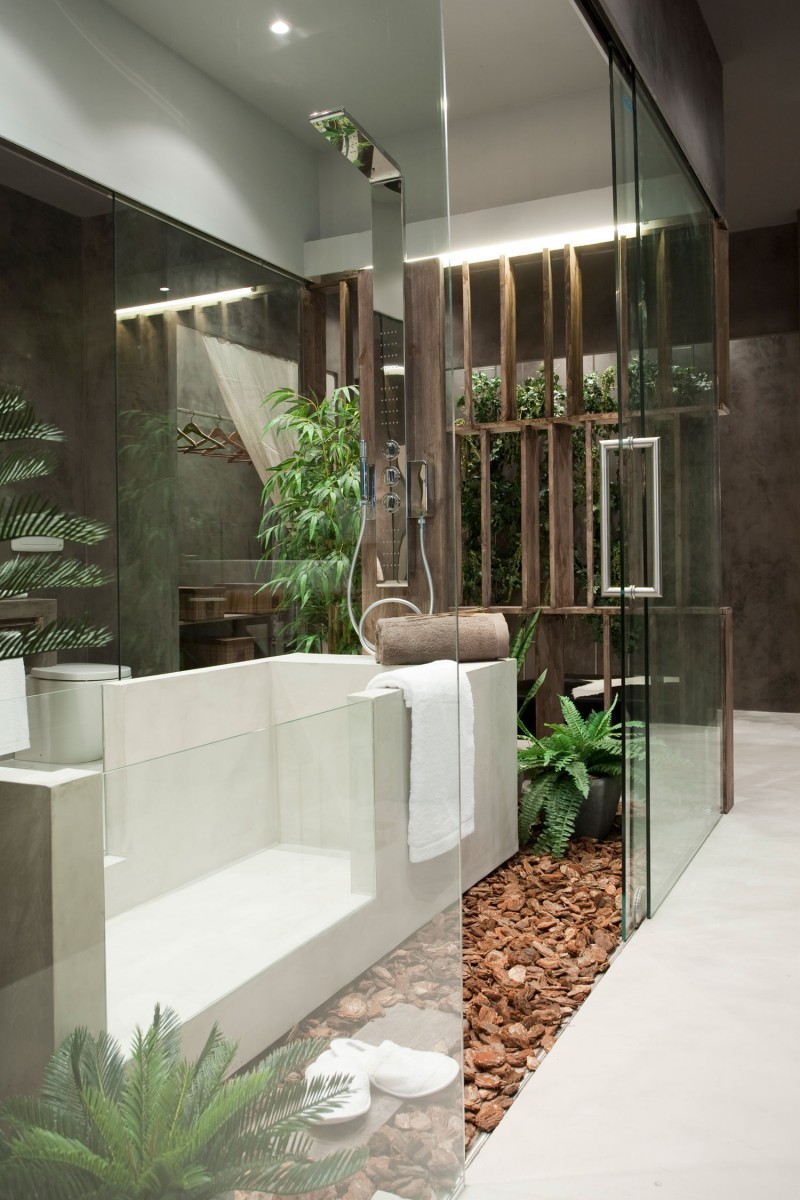 17 Gorgeous “Stone Bathroom” Design Ideas - Olym News