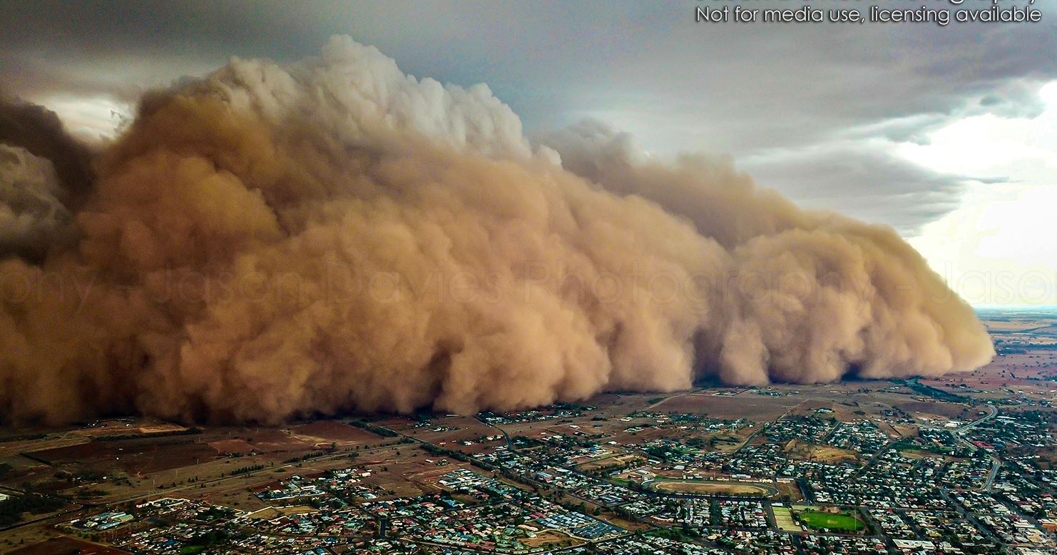 The Incredible Australian Dust Storm Resembling A Gigantic Beer Mug - Special 68