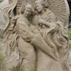 Masterfully Crafted Sand Sculptures Revere Beach International Sand Sculpting Festival – Powerful Message
