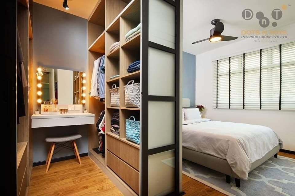 30 Small Walk-in Closet Ideas to Divide Your Bedroom Space With Style