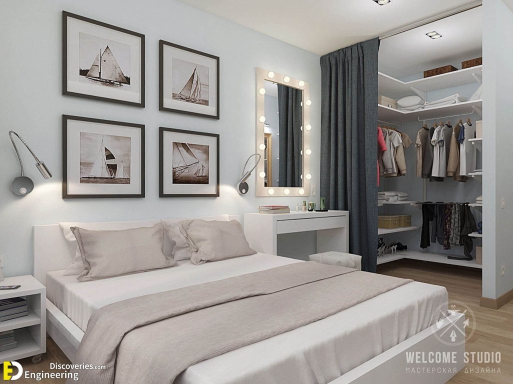 30 Small Walk-in Closet Ideas to Divide Your Bedroom Space With Style