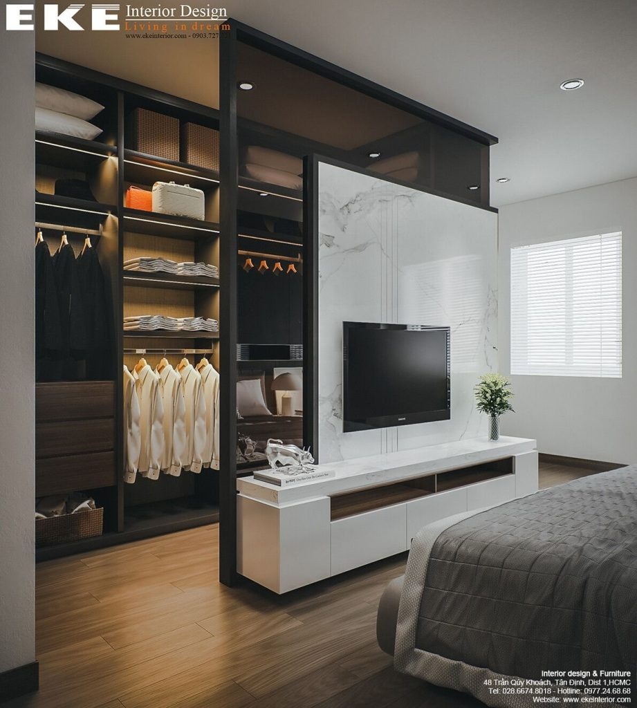 30 Small Walk-in Closet Ideas to Divide Your Bedroom Space With Style