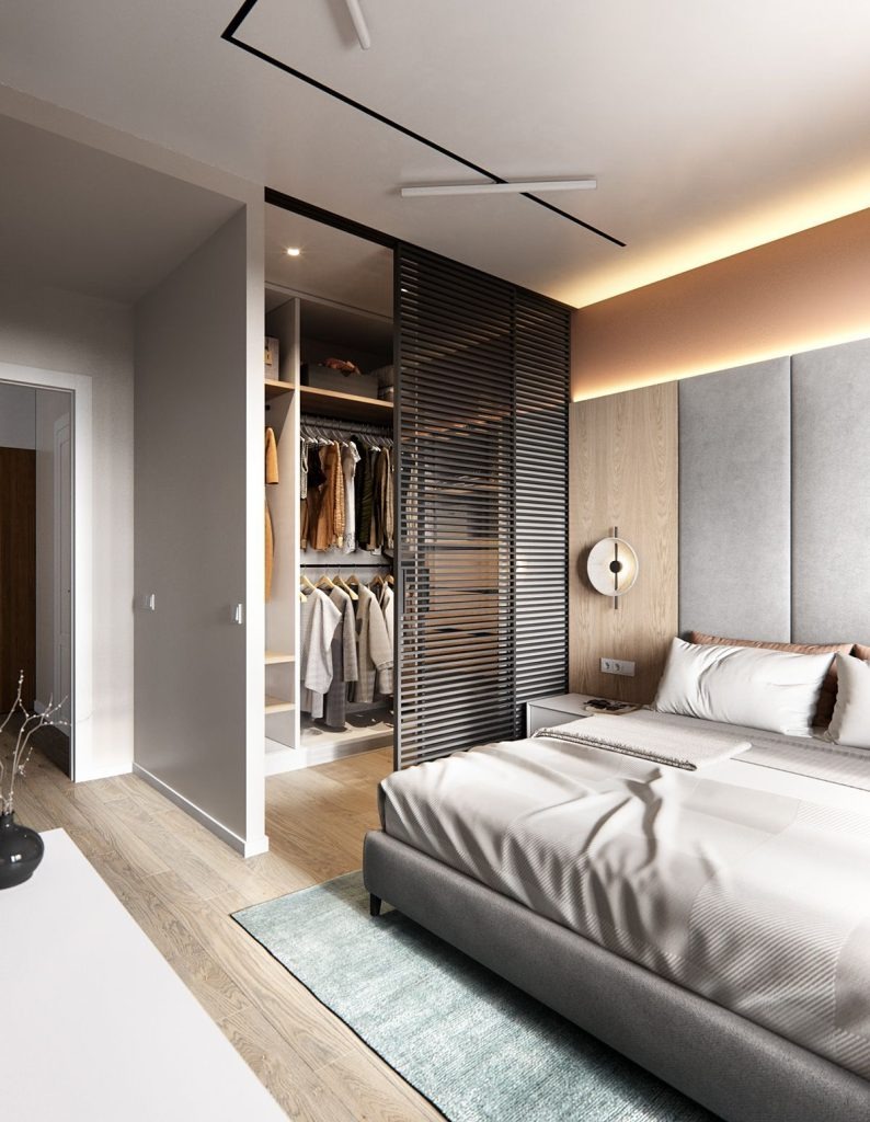 30 Small Walk-in Closet Ideas to Divide Your Bedroom Space With Style