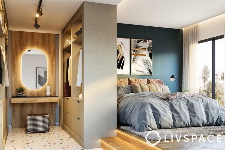 30 Small Walk-in Closet Ideas to Divide Your Bedroom Space With Style