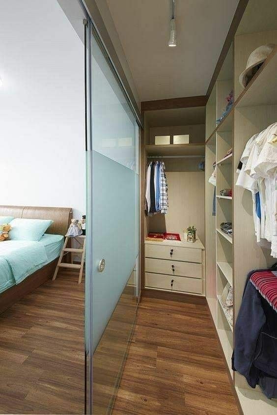 30 Small Walk-in Closet Ideas to Divide Your Bedroom Space With Style